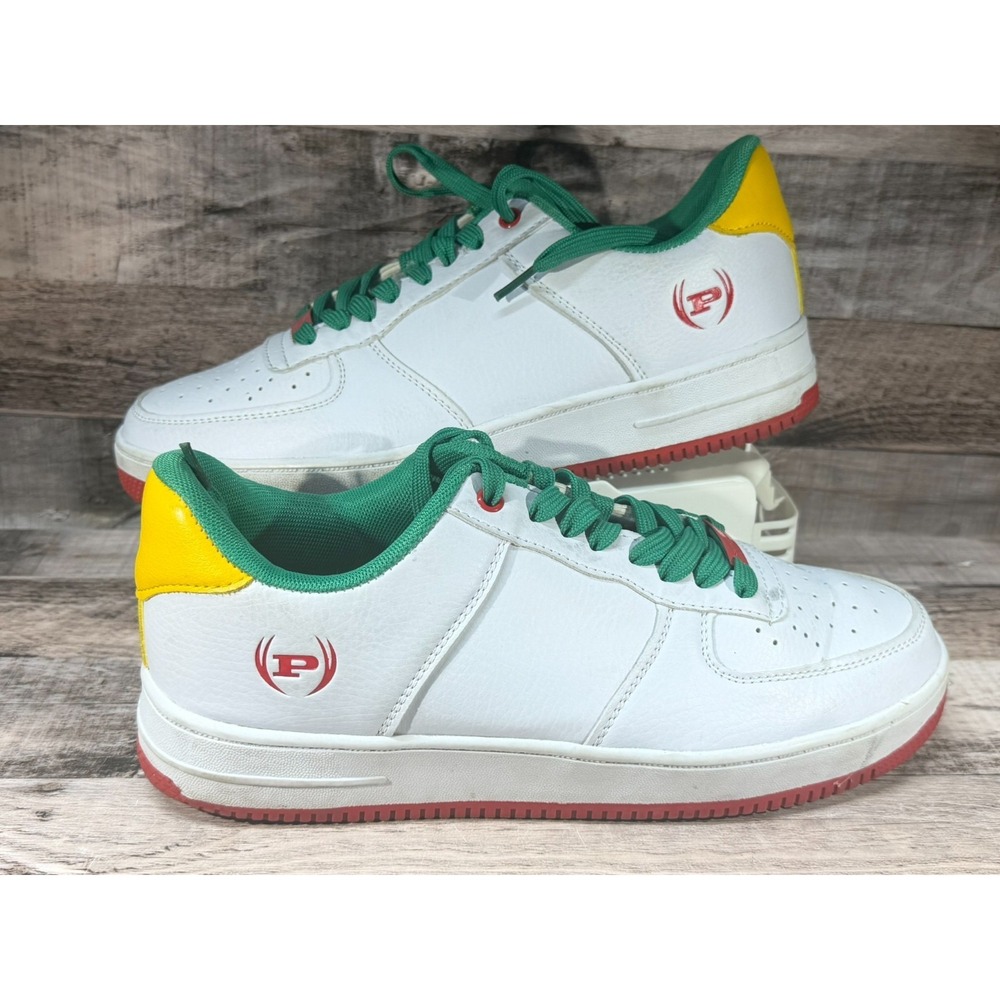 Phat Farm 61784296W Vintage Men Shoes White Size 8.5